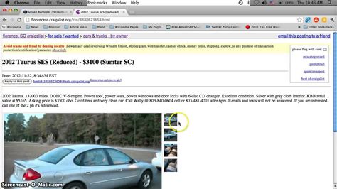 florence craigslist